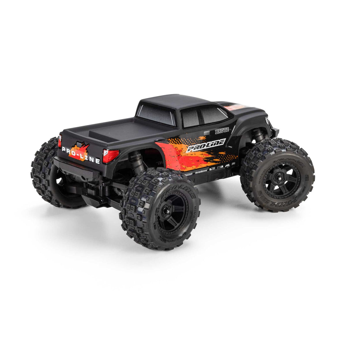 PRO368120 Pro-Line Racing 1/16 Limited Edition Pre-Cut/Pre-Painted Brute Truck Body, Matte Black: Traxxas Mini Maxx