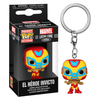 FU53893 Marvel Lucha Libre El Heroe Invicto Keychain