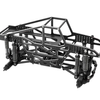 FUR-2119 1/24 Rampart CNC Machined Monster Truck Full Chassis Kit (Black)