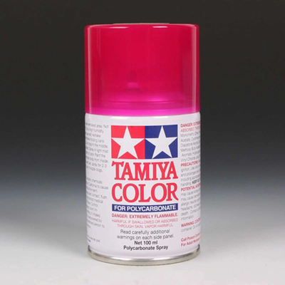 TAM86040 PS-40 Translucent Pink Lexan Spray Paint (100ml)
