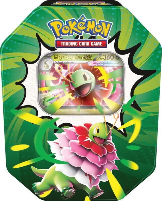 PKU10-10634-101 Pokemon Mega Evolution Ascended Heros Tin (Mega Meganium ex)
