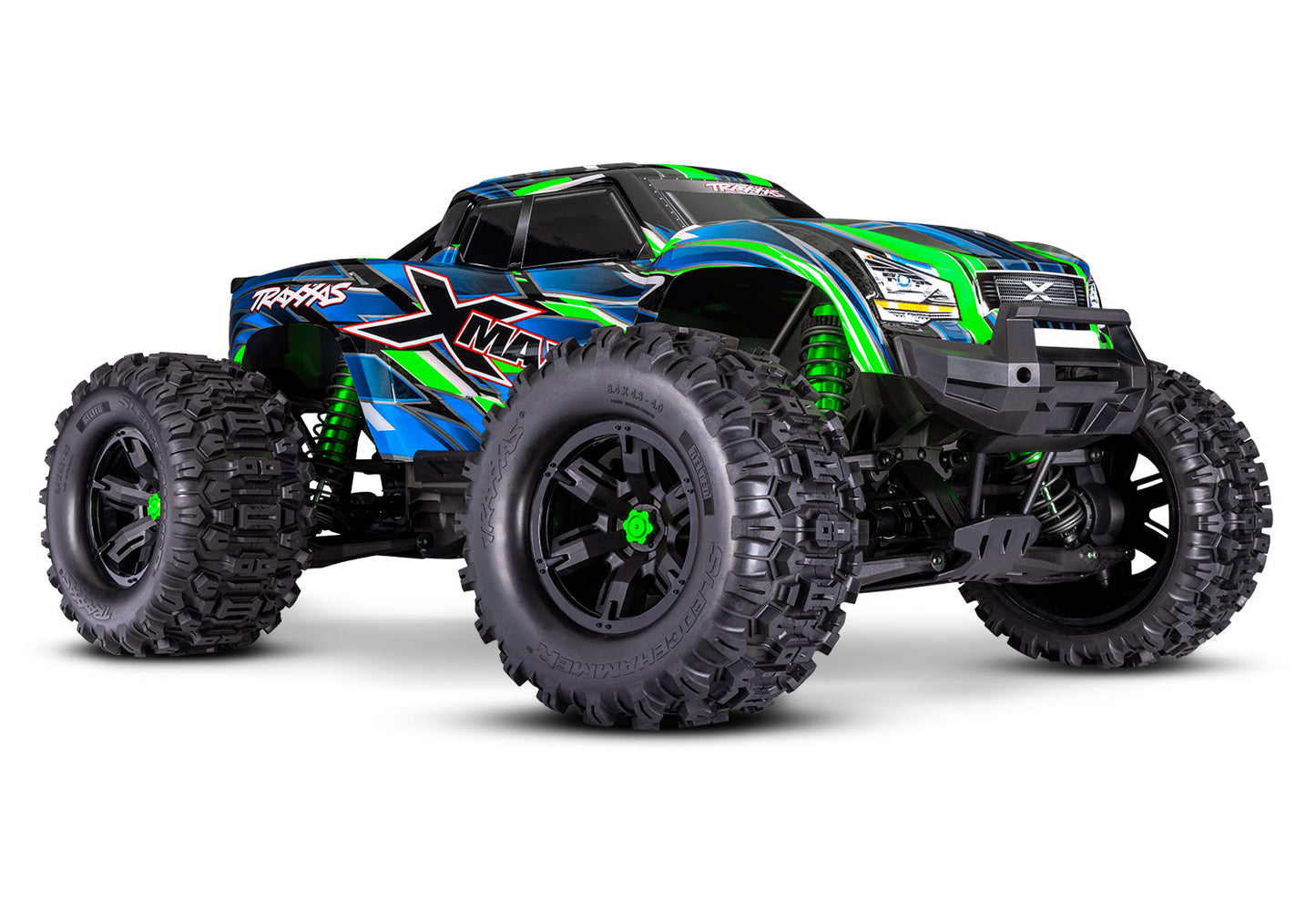 77096-4 XMaxx 8S 4x4 1/6 Scale Brushless Monster Truck With Belted Sledgehammer Tires