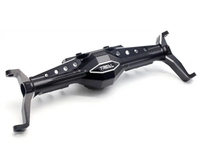 TLHTCAPRA-01 Treal Capra Front Axle Housing CNC Solid Billet Aluminum 7075 One-Piece Design-Black