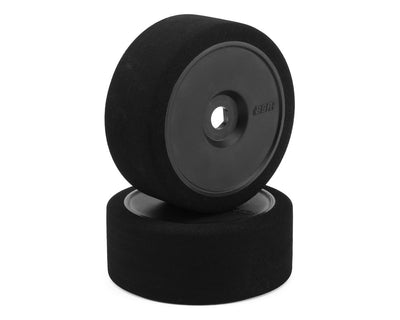 BXRC8223-B BSR Racing 1/8 Pre-Mounted GT Foam Tires (Black) (2) (Orange) w/17mm Hex