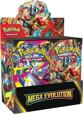 PKU10-10057-127 Pokemon Mega Evolution Booster Display-Box