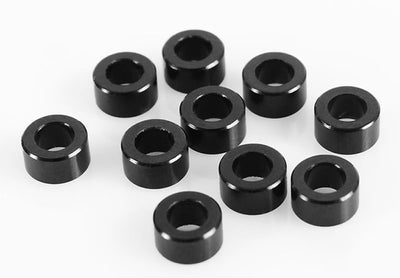 RC4WD Z-S0806 3mm Black Spacer with M3 Hole (10)