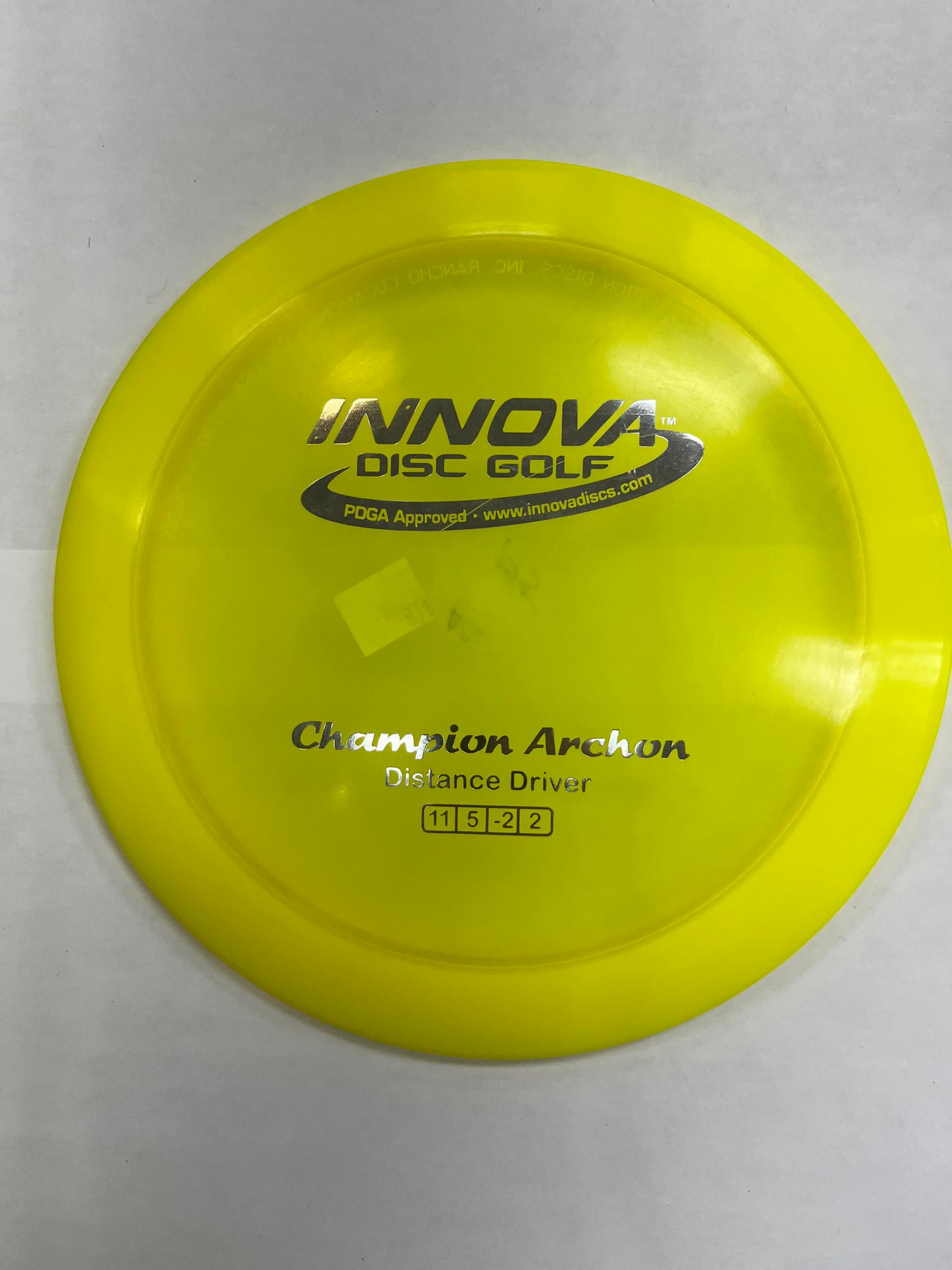 Champion Archon Distance Driver Clear Yellow