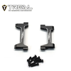 X003KIJ5XX TREAL Aluminum 7075 Front and Rear Bumper Mounts Set (F&R) for 1/18 TRX4M-Black