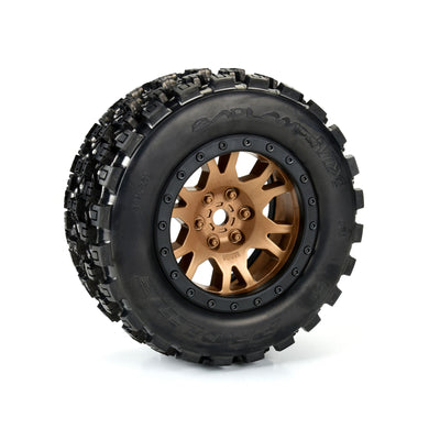 PRO1013115 Limited Edition Badlands MX43 Pro-Loc F/R Mounted 24mm Bronze/Black Impulse (2): X-MAXX