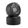 PRO1036410 Pro-Line Racing 1/12 Goodyear Blue Streak VTA Rear Tires Mounted 8mm Gray Wheels (2): Losi NASCAR® Race Car