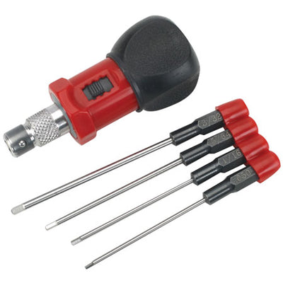 DYN2920 4-Piece Standard Hex Wrench Set with Handle