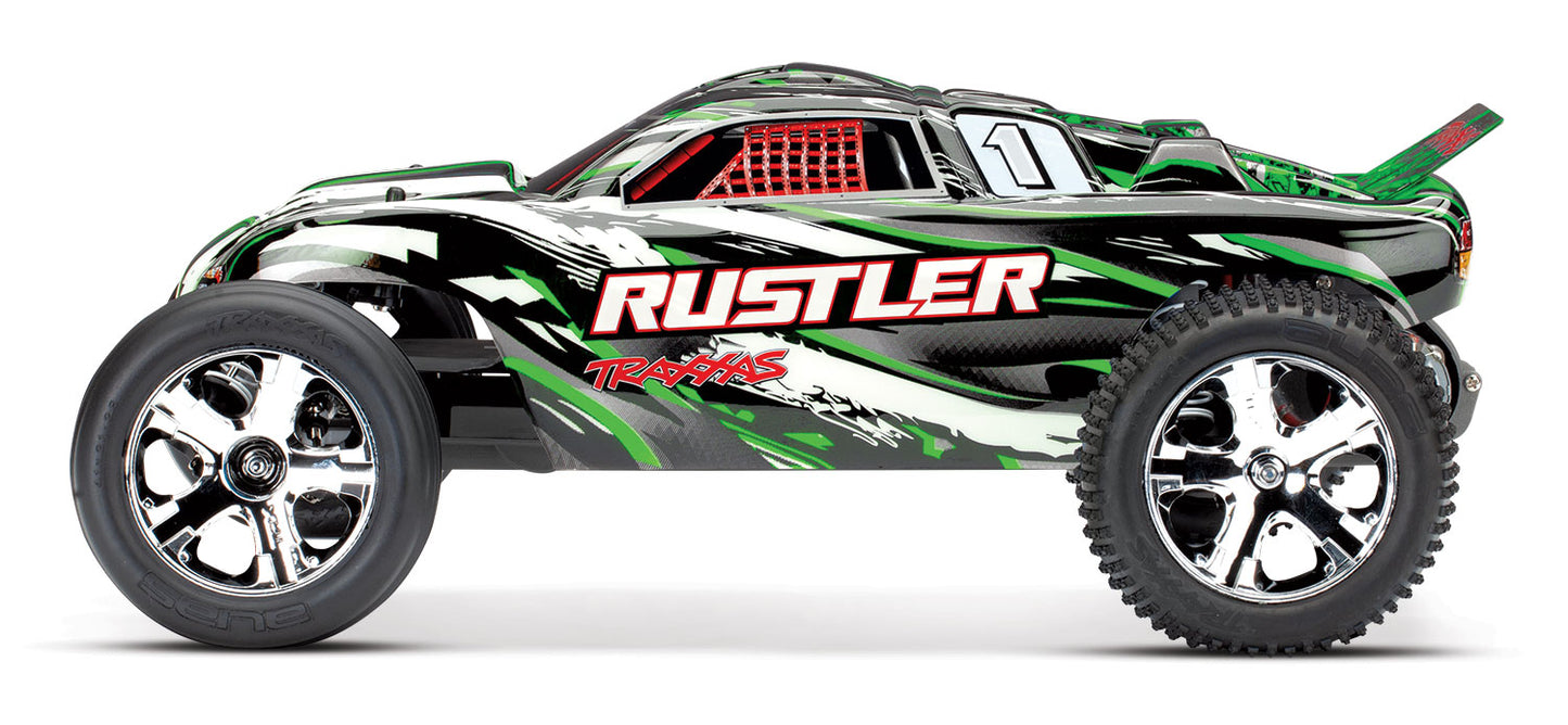 37054-4 Rustler XL-5 1/10 Scale 2WD Stadium Truck Without Battery/Charger