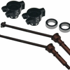HRMBT288MB01- Spring Steel CVA Driveshaft Set Losi Mini-B 2.0