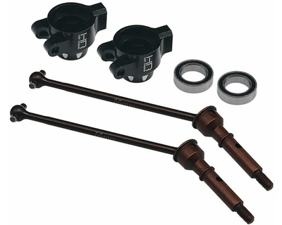HRMBT288MB01- Spring Steel CVA Driveshaft Set Losi Mini-B 2.0