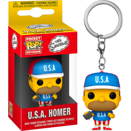 FU53761 The Simpsons U.S.A. Homer Keychain