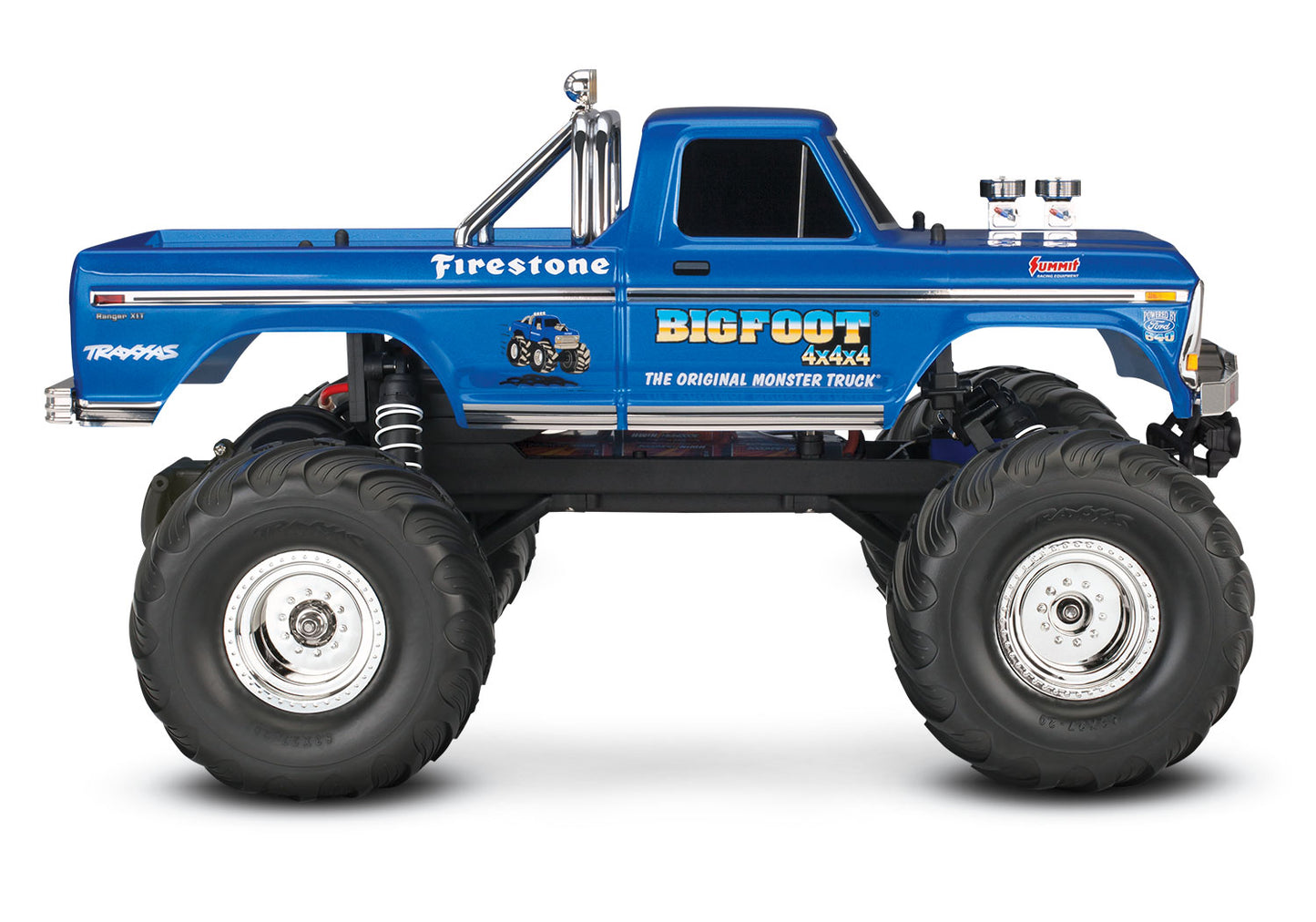 36034-61 Big Foot No1 The Original Monster Truck 1/10 Scale 2WD Monster Truck W/LED Lights
