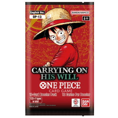 BJP2802208 One Piece Card Game CARRYING ON HIS WILL  Booster [OP-13] single