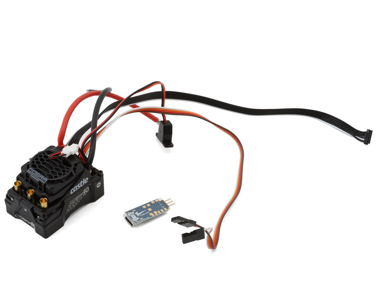 CSE010-0174-00 Cobra 10 2-6S 1/10 Scale Brushless Sensored ESC