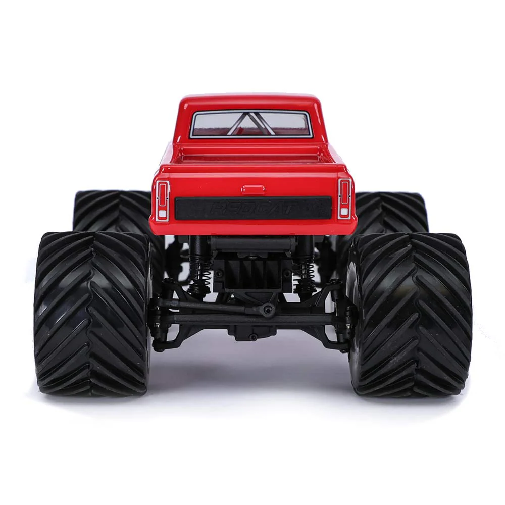 RER33540 Redcat MT-18 1/18 Brushed Electric 4WD Monster Truck - Red