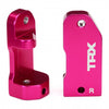 3632P  Caster blocks, 30-degree, pink-anodized 6061-T6 aluminum (left & right)/ suspension screw pin (2)