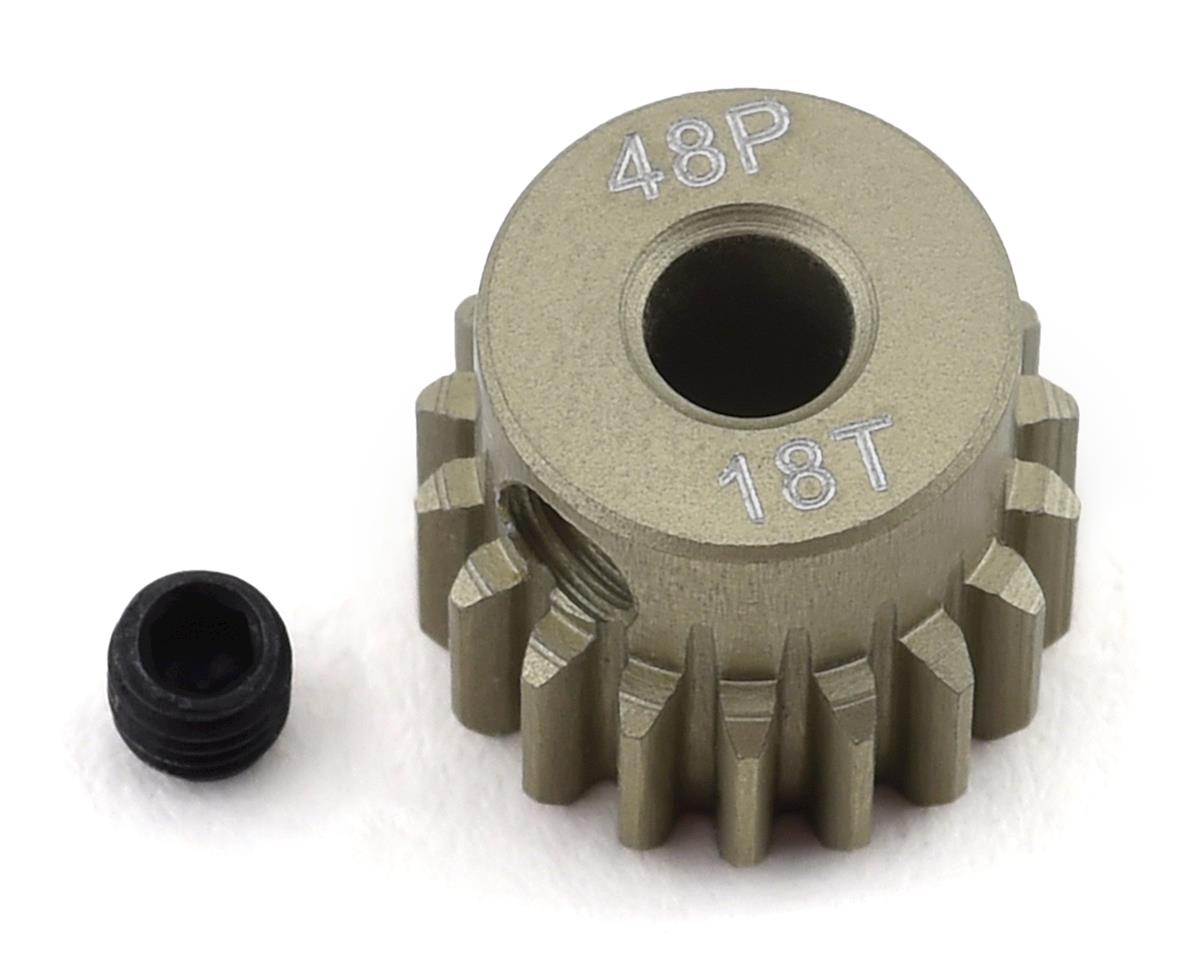 PTK8605 48P Lightweight Hard Anodized Aluminum Pinion Gear (3.17mm Bore) (18T)