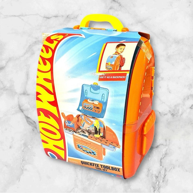 HW072025HX HotWheels QuickFix Tool Box Tool Set