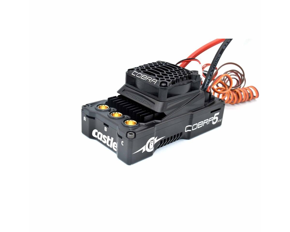 CSE010-0178-00 Castle Creations Cobra 5 HV 12S 1/5 Sensored Brushless ESC