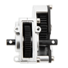 MEUS Racing SCX24 Brushless Transmission Silver Aluminum Complete Gearbox for 1/24 SCX24