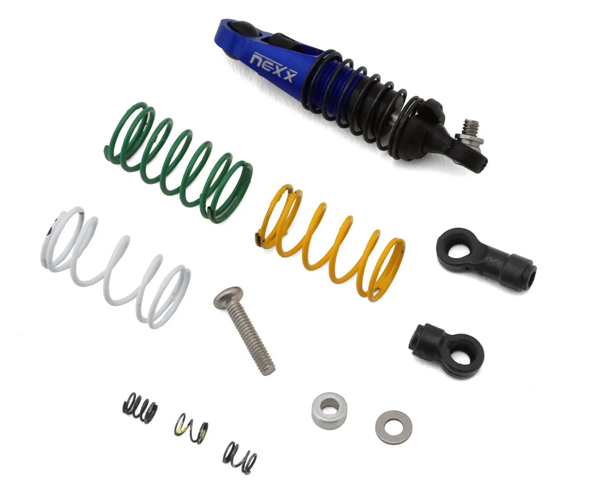 NX-USA-300-60 - NEXX Racing Mini-Z Premium Aluminum Dual Spring Oil-Filled Center Shock