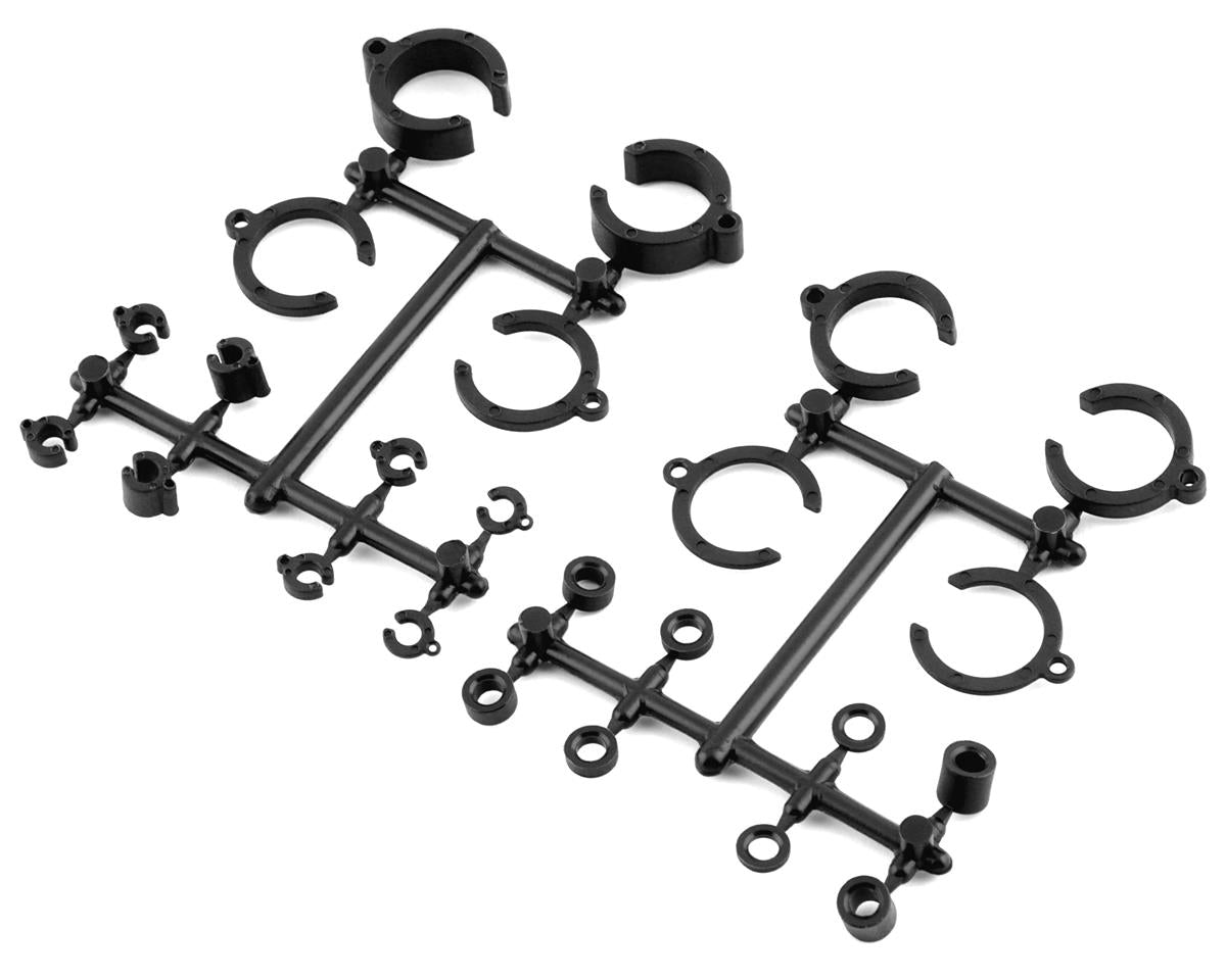 JCO2295B Big Bore Shock Limiter Kit for Traxxas 1/10 2WD/4WD (Black) (24)