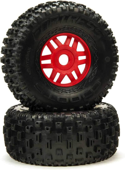 ARA550065 Mojave Tires Red