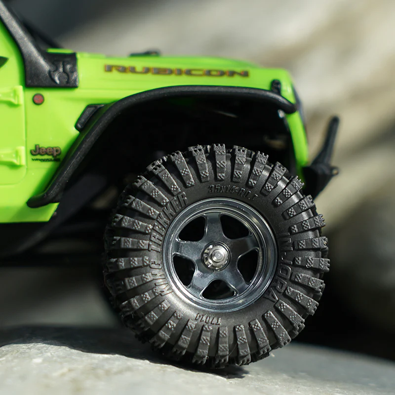 T7014 INJORA 0.7" 35*14mm King Trekker Tires for 1/30 SCX30 (T7014) (4)
