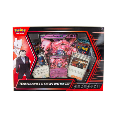PKU10-10167-102 Pokemon Team Rocket's Mewtwo Ex Box