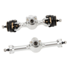 MEUS Racing +3mm Isokinetic SCX30 Axles with 3-Section CVD (Silver)