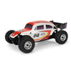 PRO368000 Class 1 VW Bug Race Body Conversion Kit and Flat Iron M/T Tires Mounted 7mm Black Diablo (4) for ARRMA TYPHON GROM