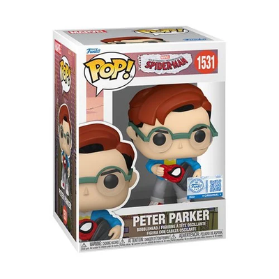FU87225  Entertainment Earth Exclusive Your Friendly Neighborhood Spider-Man Peter Parker Funko Pop!