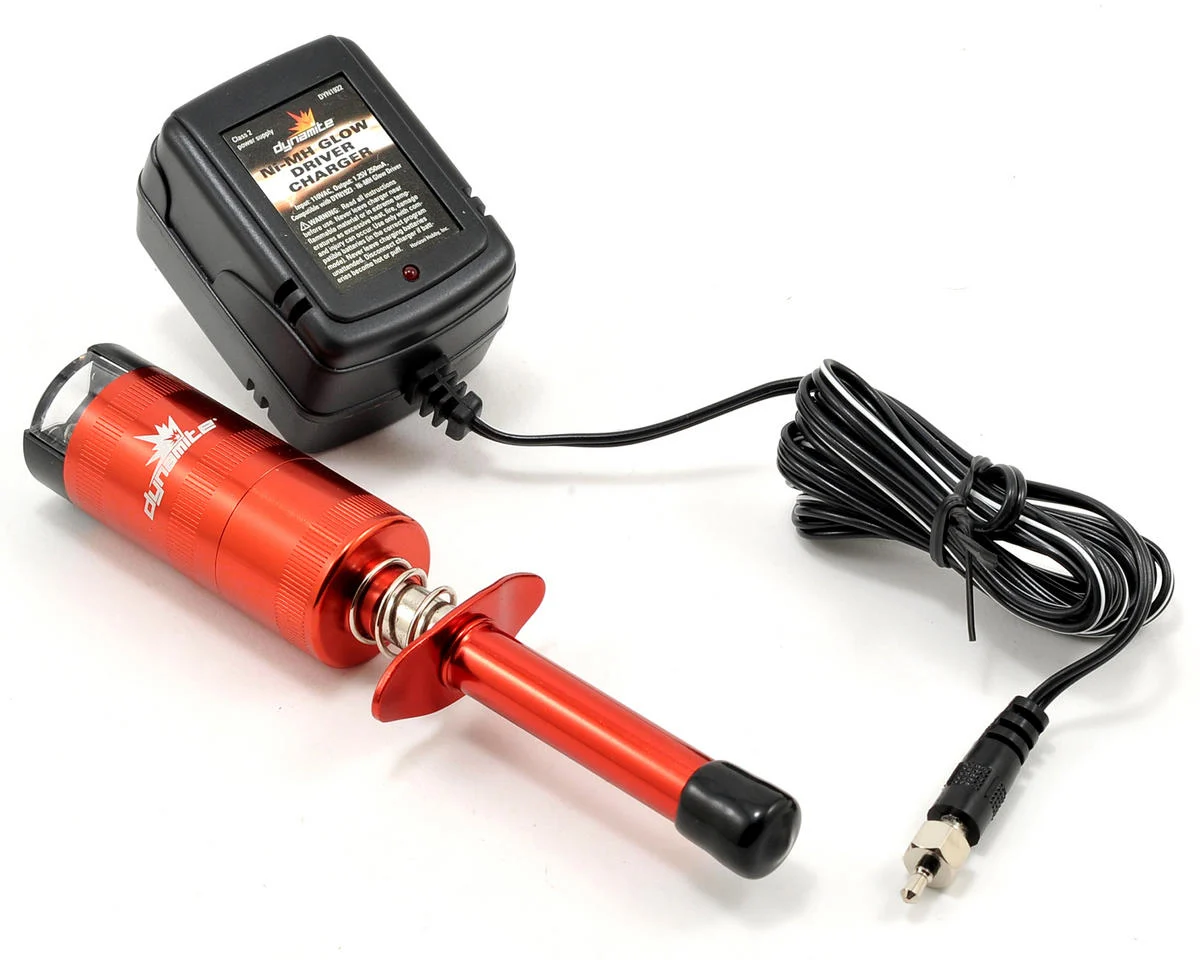 DYN1922 Metered Glow Driver w/2600mAh NiMH & Charger