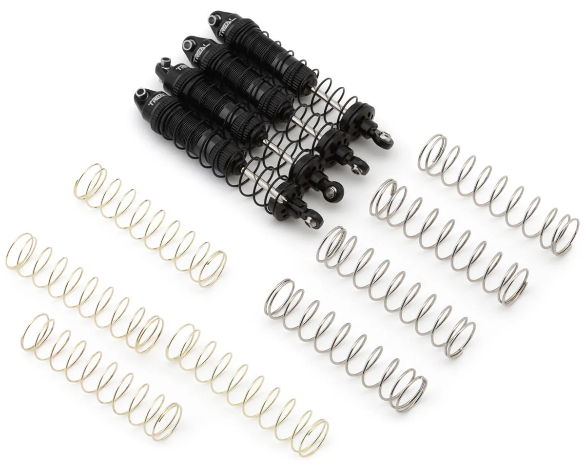 TLHTLMT18-96 Front/Rear Shocks Black Mini LMT