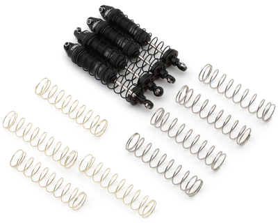 TLHTLMT18-96 Front/Rear Shocks Black Mini LMT