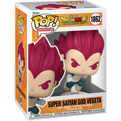 FU80362 Dragon Ball Super: Broly Super Saiyan God Vegeta Funko Pop! #1862