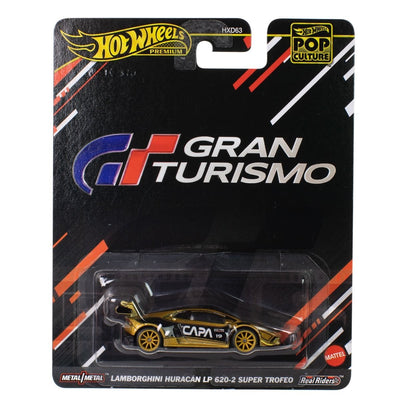 HWJBL75 Hot Wheels Premium Gran Turismo Lamborghini Huracan LP 620-2 Super Trofeo