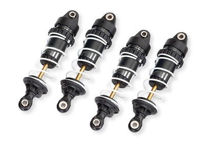 10765-GRAY  Aluminum GTR Shocks (Mini Max)