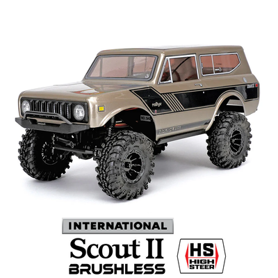 RER39152 Ascent-18 1/18 Scale 4WD Scout II Brushless Rock Crawler- Gold Dust