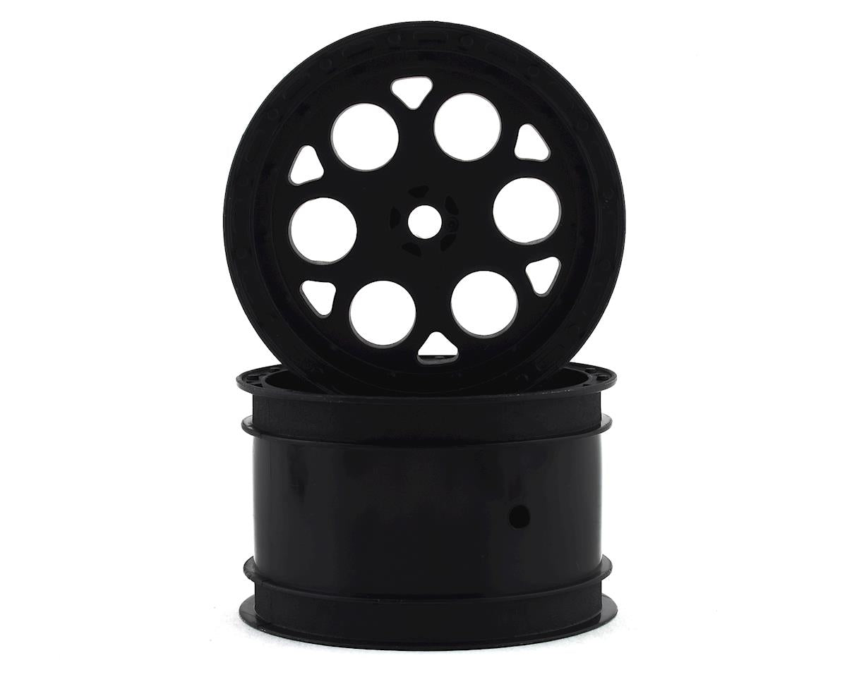 PRO278303 Showtime Rear 2.2" 12mm Sprint Car Wheels (2) Black
