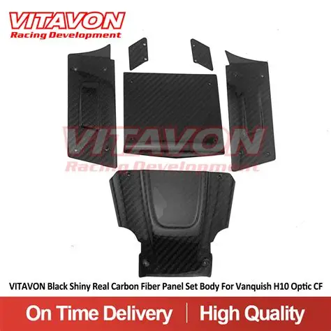 VITAVON VH10002 Real Carbon Fiber Panel Set Body For Vanquish H10 Optic