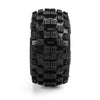 PRO1030113 Pro-Line Racing 1/16 Badlands MX Front/Rear MT Tires Mounted 12mm White Split Six (2): ARRMA MINI KRATON
