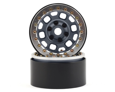 SSD00264 1.9" Contender Beadlock Wheels (Grey) (2)