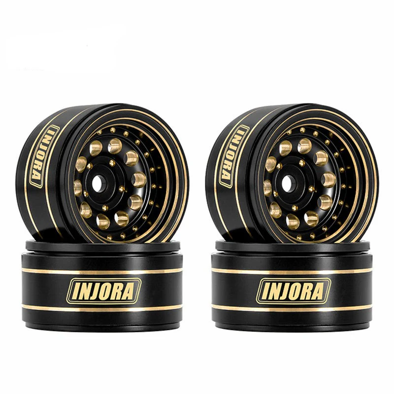 YQW-1008 INJORA 1.0" 39g/pcs Brass -2.65mm Offset Wheels for Micro Crawlers