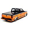 Maisto 34274D 1:24 1993 Chevrolet 454SS Pick-Up – Black/Orange Two-Tone – Harley-Davidson Custom