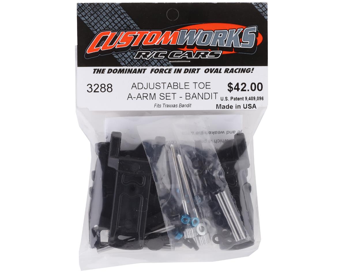 CSW3288 Custom Works Bandit Dirt Oval Adjustable Rear Arm Kit